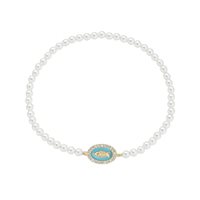 Bracciale Amen Donna Miracolosa in Argento Perla BRELPE30SWGTI - BRELPE30SWGTI